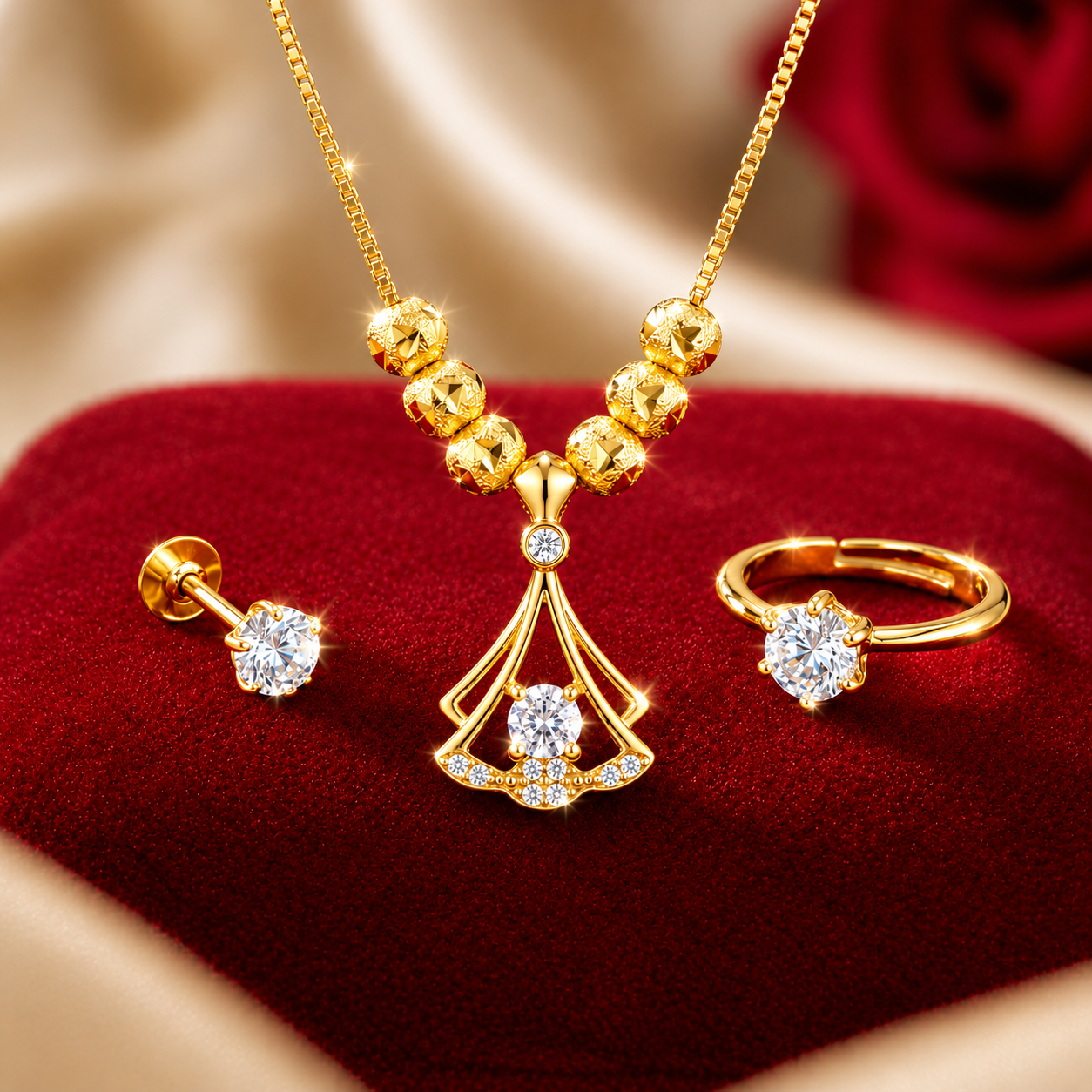 Korean neckles set